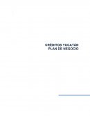 CRÉDITOS YUCATÁN PLAN DE NEGOCIO