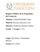 Concepto y Características del Registro Público de la Propiedad y del Comercio
