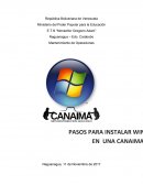 PASOS PARA INSTALAR WINDOWS 7 DESDE CERO