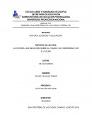 LA HISTORIA: UNA REFLEXIÓN SOBRE EL PASADO, UN COMPROMISO CON EL FUTURO