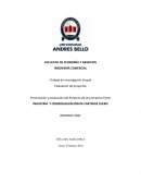Formulación y evaluación del Proyecto de una empresa Pyme INDUSTRIA Y COMERCIALIZACIÓN DE CARTERAS CUERO