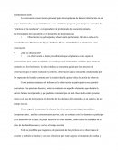 Ensayo ¿Qué es observación?