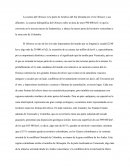 Resumen corto de la Cuenca del Río Orinoco