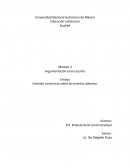 Argumentación oral y escrita Ensayo Creando conciencia sobre los eventos adversos