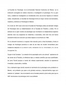 Historia de la Facultad de Psicología de la UNAM