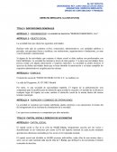 DENOMINACION. La sociedad se denomina "DERECHO MERCANTIL, S.A.".OBJETO SOCIAL