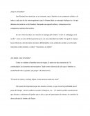 ¿Qué es el hombre? ¿De dónde viene el hombre?