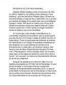 BIOGRAFIA DE STEPHEN HAWKING