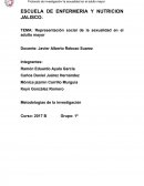 Representación social de la sexualidad en el adulto mayor