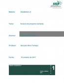 Cuales son las Estadistica 2 semana 1