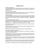 Cuales son los Conceptos del derecho fiscal