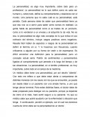 COMO SE DA UN GRAN ENSAYO DE LA PERSONALIDAD DE UN MÉDICO