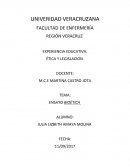 ENSAYO BIOÉTICA