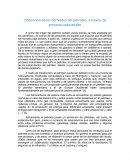 Obtención de los derivados del petróleo, a través, de procesos industriales