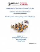 CÁTEDRA: TECNOLOGÍA EDUCATIVA I