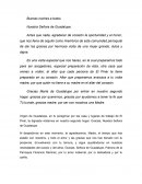 Ensayo Nuestra Señora de Guadalupe.