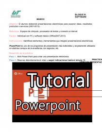 Como hacer una presentacion electronica. Página 1