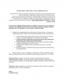 Opinion sobre el proceso de paz