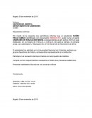 Una nueva Carta de recomendacion