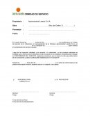 ACTA CONFORMIDAD DE SERVICIO Empresa Agroindustrial Laredo S.A.A