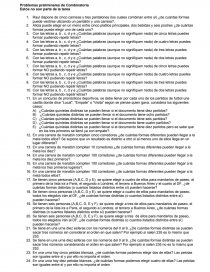 Ejercicios combinatoria. Página 1