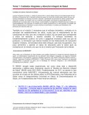 Tema 1: Cuidados integrales y Atención Integral de Salud