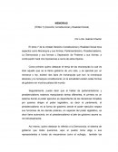 Derecho Constitucional y Realidad Social reseña