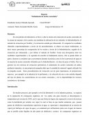 Reporte “Aislamiento de aceites esenciales”