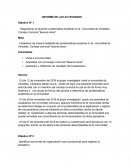 Proyecto. Diagnosticar la situación problemática existente en la Comunidad de Versalles, Consejo Comunal “Buenos Aires”