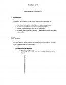 Practica Nº 1 Materiales de Laboratorio