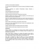 CONTROL DE RECURSOS HUMANOS