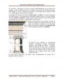 Cuales fueron las Ordenes Arquitectónicos