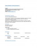 Ejemplo curriculum resuemn