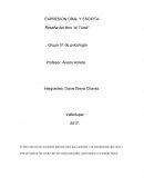 EXPRESION ORAL Y ESCIRTA Reseña del libro “el Túnel”