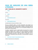 UNA NUEVA GUIA DE ANÁLISIS DE UNA OBRA LITERARIA