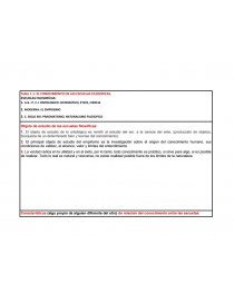 Proyecto EL CONOCIMIENTO EN LAS ESCUELAS FILOSOFICAS.. Página 1