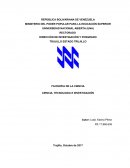 COMO SE DA LA FILOSOFIA DE LA CIENCIA CIENCIA, TECNOLOGIA E INVESTIGACIÓN