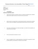 Los misetrables examen