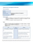 Impacto de las Tecnologías de Información- Introducción a la Gestión de Tecnologías de información v1