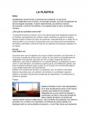 Como se da la nueva La plastica en arquitectura