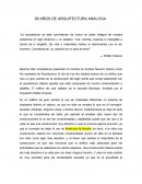 90 años de arquitectura analoga