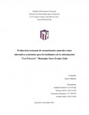 Producción artesanal de aromatizantes naturales como alternativa económica para los habitantes de la urbanización “Los Próceres” Municipio Sucre Estado Zulia
