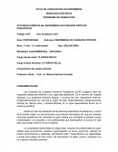 Actividad curricular: Enfermeria en cuidados críticos pediatricos