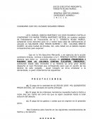 JUICIO EJECUTIVO MERCANTIL.