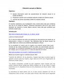 Violación sexual en México