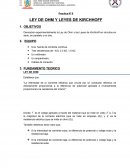 Practica Nº 6 LEY DE OHM Y LEYES DE KIRCHHOFF