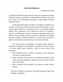 POLÍTICAS PÚBLICAS Guadalupe Cerón López