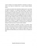 Análisis del riesgo económico que enfrenta una empresa en Venezuela con cuentas por cobrar a tres meses