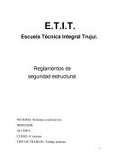 Reglamentos de seguridad estructural