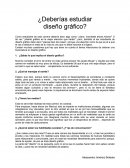 ¿Deberías estudiar diseño gráfico?